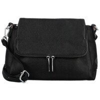 Dámská crossbody kabelka černá - Firenze Naima