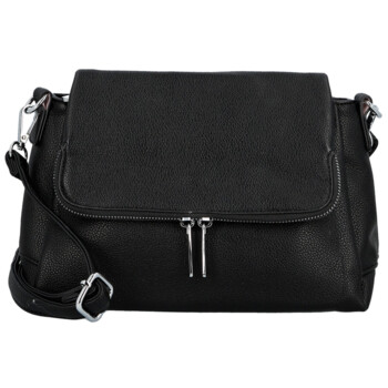 Dámská crossbody kabelka černá - Firenze Naima