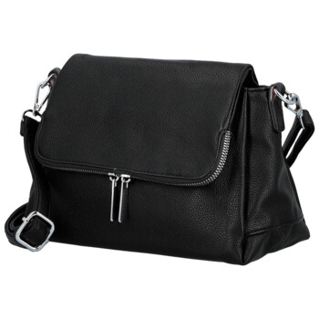 Dámská crossbody kabelka černá - Firenze Naima