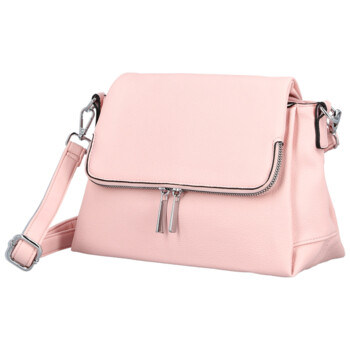 Dámská crossbody kabelka světle růžová - Firenze Naima