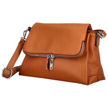 Dámská crossbody kabelka koňaková - Firenze Naima