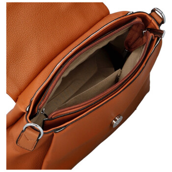 Dámská crossbody kabelka koňaková - Firenze Naima