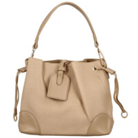 Dámská kabelka na rameno béžová - Firenze Lamisia