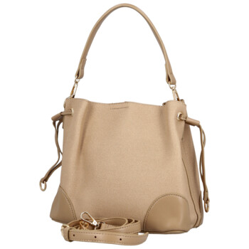 Dámská kabelka na rameno béžová - Firenze Lamisia