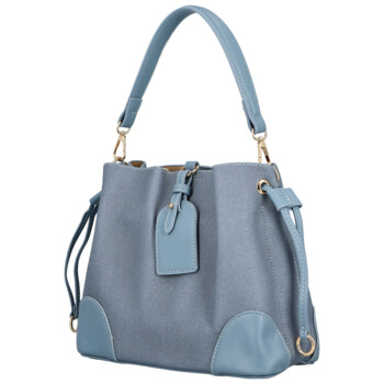 Dámská kabelka na rameno džínově modrá - Firenze Lamisia