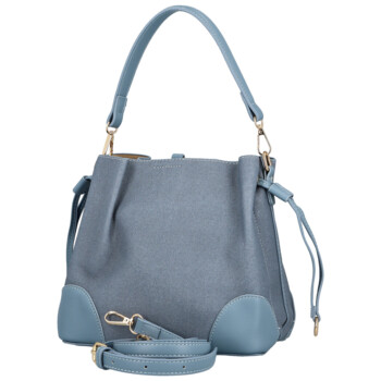 Dámská kabelka na rameno džínově modrá - Firenze Lamisia