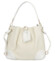 Dámská kabelka na rameno krémová/bílá - Firenze Lamisia