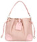 Dámská kabelka na rameno světle růžová - Firenze Lamisia
