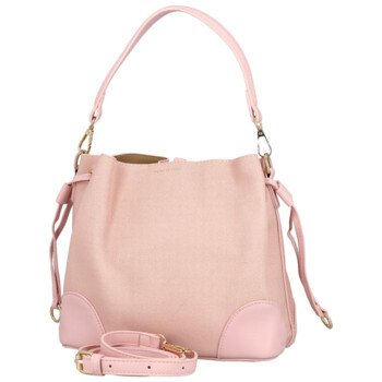 Dámská kabelka na rameno světle růžová - Firenze Lamisia