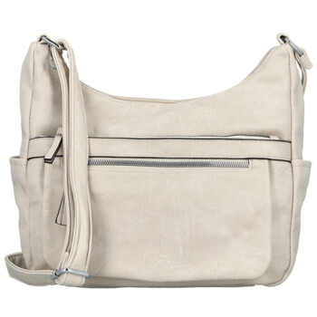 Dámská crossbody kabelka krémová - Firenze Olefis