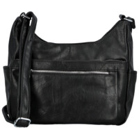 Dámská crossbody kabelka černá - Firenze Olefis