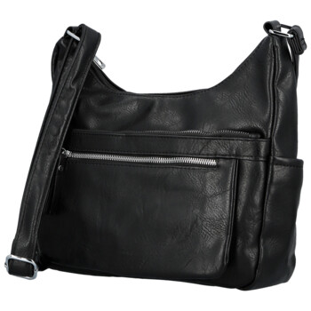 Dámská crossbody kabelka černá - Firenze Olefis