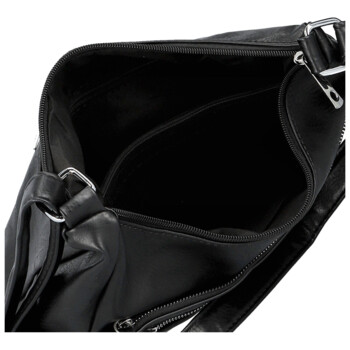 Dámská crossbody kabelka černá - Firenze Olefis