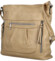 Dámská crossbody kabelka béžová - Firenze Angelis