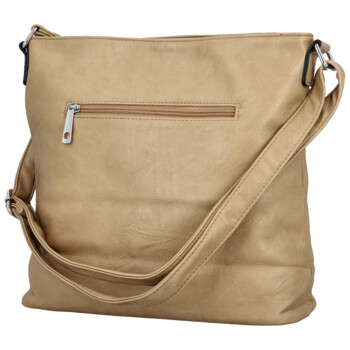 Dámská crossbody kabelka béžová - Firenze Angelis
