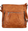 Dámská crossbody kabelka hnědá - Firenze Angelis