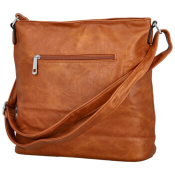 Dámská crossbody kabelka hnědá - Firenze Angelis