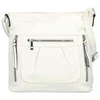 Dámská crossbody kabelka bílá - Firenze Angelis
