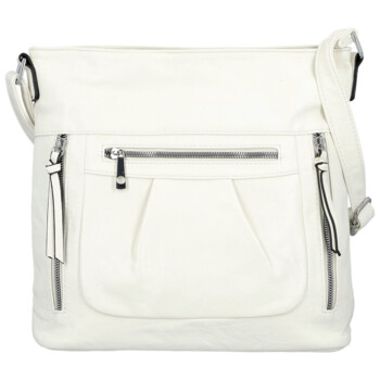 Dámská crossbody kabelka bílá - Firenze Angelis
