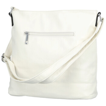 Dámská crossbody kabelka bílá - Firenze Angelis