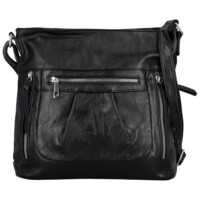 Dámská crossbody kabelka černá - Firenze Angelis