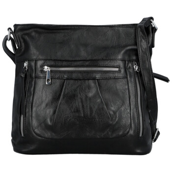 Dámská crossbody kabelka černá - Firenze Angelis