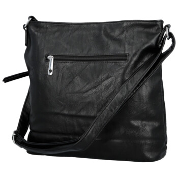 Dámská crossbody kabelka černá - Firenze Angelis