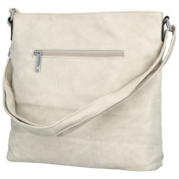 Dámská crossbody kabelka krémová - Firenze Angelis