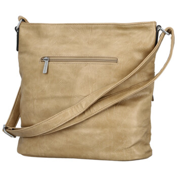 Dámská crossbody kabelka béžová - Firenze Trixana new