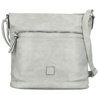 Dámská crossbody kabelka světle šedá - Firenze Trixana new