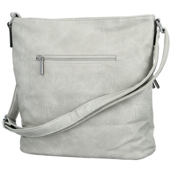 Dámská crossbody kabelka světle šedá - Firenze Trixana new