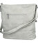 Dámská crossbody kabelka světle šedá - Firenze Trixana new
