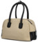 Dámská kabelka do ruky béžová/černá - Firenze Leesha