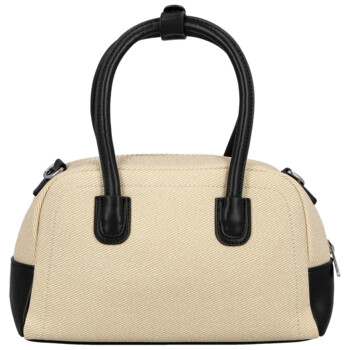 Dámská kabelka do ruky krémová/černá - Firenze Leesha