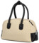 Dámská kabelka do ruky krémová/černá - Firenze Leesha