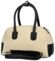 Dámská kabelka do ruky krémová/černá - Firenze Leesha