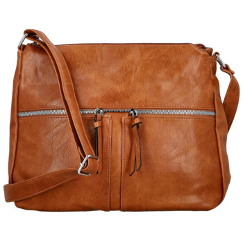 Dámská crossbody kabelka hnědá - Firenze Bessy