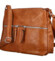Dámská crossbody kabelka hnědá - Firenze Bessy