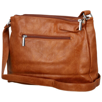 Dámská crossbody kabelka hnědá - Firenze Bessy