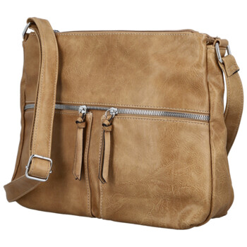 Dámská crossbody kabelka khaki - Firenze Bessy