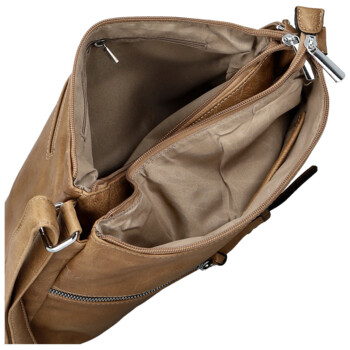 Dámská crossbody kabelka khaki - Firenze Bessy