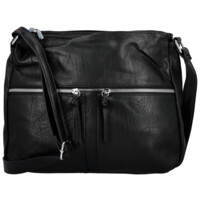 Dámská crossbody kabelka černá - Firenze Bessy
