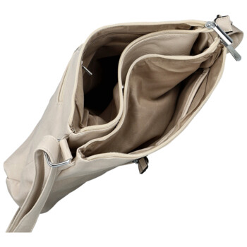 Dámská crossbody kabelka krémová - Firenze Bessy