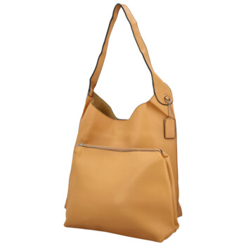 Dámská kabelka na rameno žlutá - Firenze Ronda