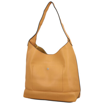 Dámská kabelka na rameno žlutá - Firenze Ronda