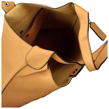 Dámská kabelka na rameno žlutá - Firenze Ronda