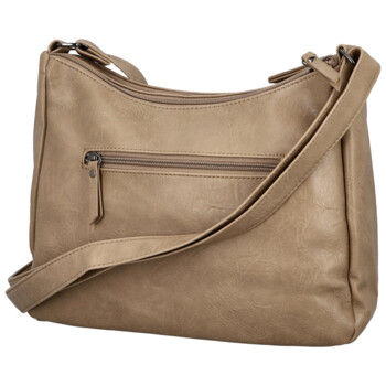 Dámská crossbody kabelka taupe - Enrico Benetti Jules