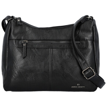 Dámská crossbody kabelka černá - Enrico Benetti Jules