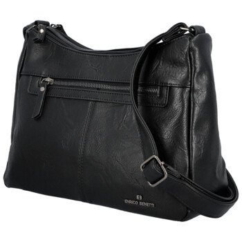 Dámská crossbody kabelka černá - Enrico Benetti Jules
