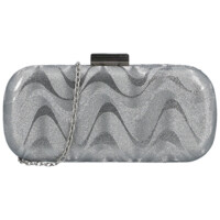 Dámské psaníčko stříbrné - Michelle Moon Gineta